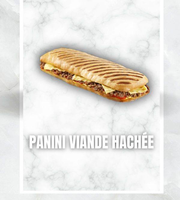 Panini Viande Hachée